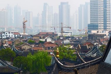 Chinese economy Shanghai Cityscape