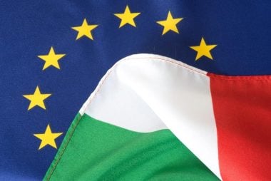 italy eurozone flag